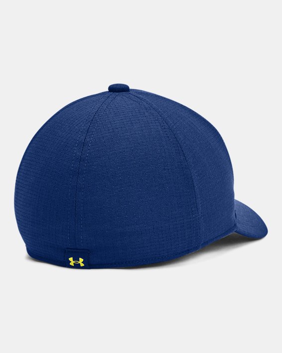 Boys' UA ArmourVent™ Stretch Hat, Blue, pdpMainDesktop image number 1
